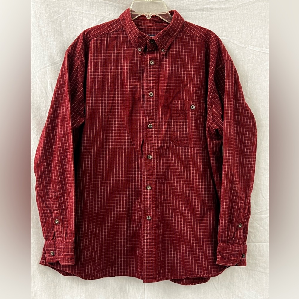 Vintage Woolrich Red Plaid Shirt 2XL